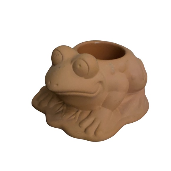 Vintage party lite tea light holders one frog and one turtle - Picture 2 of 3